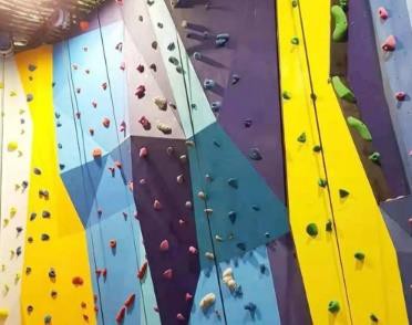 Indoor Art Climbing Wall