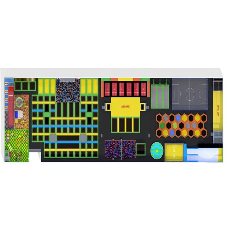 Indoor Playground Equipments Trampoline Park